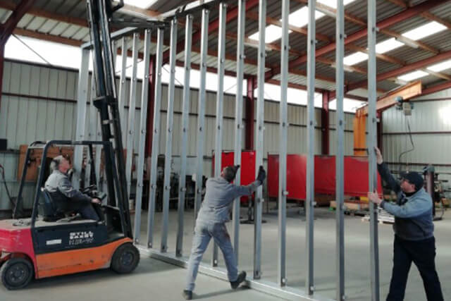 Réalisation d'une piscine en inox par MBSG en Vendée